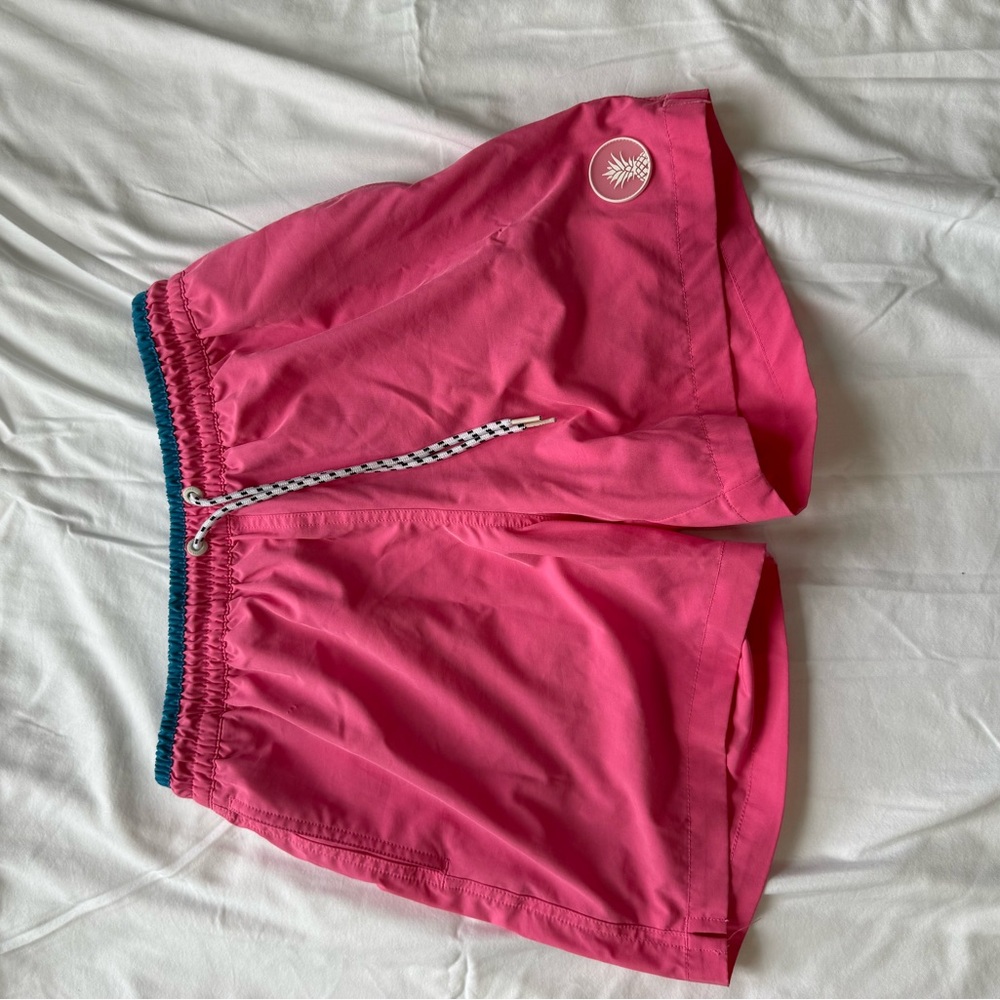 Pink Swim Shorts Chubbies (S)